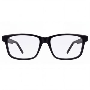 Saint Laurent SL 319 001 Square Eyeglasses for Men — front view, Acetate