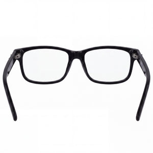 Saint Laurent SL 319 001 Square Eyeglasses for Men — interior view, Polycarbonate demo lenses