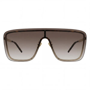 Saint Laurent SL 364 Mask Square Sunglasses Unisex — front view, Acetate frame