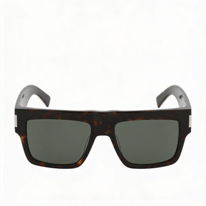 Saint Laurent SL 628 Square Sunglasses for Men — front view, Plastic frame