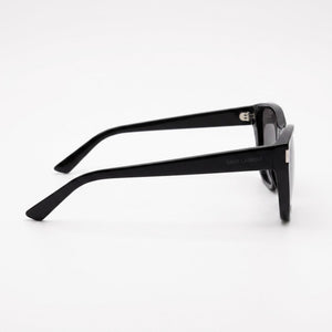 Saint Laurent SL 758-001 Square Sunglasses Unisex — side view, Non-Polarized Polycarbonate lens
