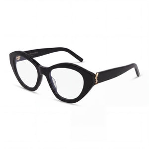Saint Laurent SL M60 OPT Black Cat Eye Eyeglasses for Women, Acetate frame