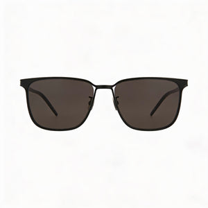Saint Laurent SL428 Square Sunglasses for Men — front view, Metal frame