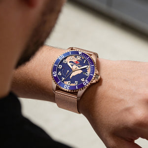 Seapro Men's Watch — side view, Stainless Steel case 42mm