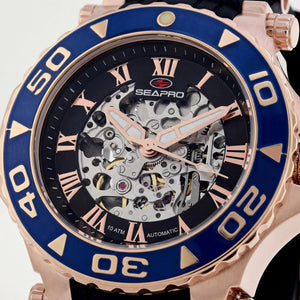 Seapro Modern Men's Watch — front view, Automatic movement 50mm