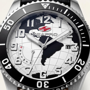 Seapro Men's Watch — front view, Quartz movement 42mm
