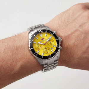 Seapro Men's Watch — side view, Stainless Steel case 43mm