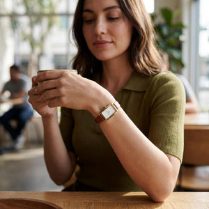 Skagen SKW6888 Women's Watch — wrist wear, Leather band everyday timepiece