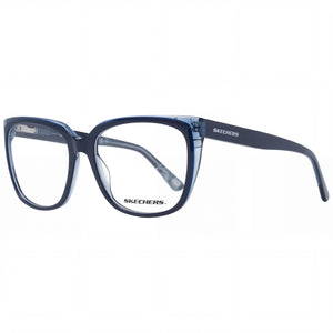 Skechers SE2188 Havana Square Eyeglasses for Women, Plastic frame