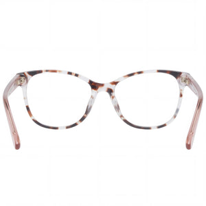 Skechers SE2211 Cat Eye Eyeglasses Men — side view, Pink Plastic temples