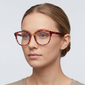 Smith Ambrey Tl4 Havana Eyeglasses Women — lifestyle wear, office and screen work