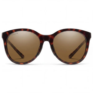 Smith Bayside Round Sunglasses Unisex — front view, Rilsan Clear frame
