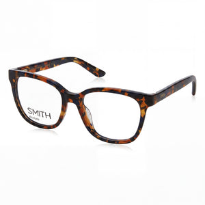 Smith Havana Square Eyeglasses for Women, Acetate frame