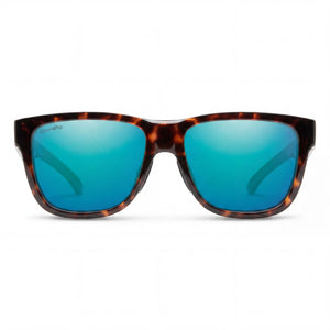Smith Lowdown Slim 2 Rectangle Sunglasses Unisex — front view, Evolve polyamide frame