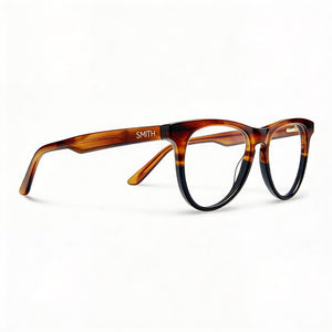 Smith Lynden Round Eyeglasses for Men — front view, Plastic