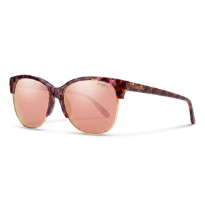 Smith Modern Violet Havana Square Sunglasses for Men, Red lens