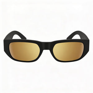 Spy Classic Rectangle Sunglasses Unisex — front view, Thermoplastic Polyurethane frame