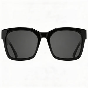 Spy Classic Square Sunglasses Unisex — front view, Bioplastic frame