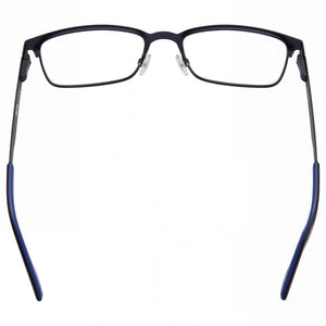 Spy Dax 57 Rectangle Eyeglasses Unisex — front view, Acetate
