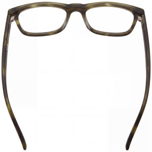 Spy Dwight 55 Rectangle Eyeglasses for Unisex — front view, Acetate