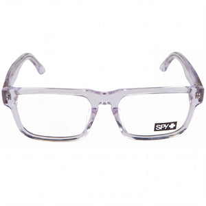 Spy Helm Optical 54 Rectangle Eyeglasses Unisex — front view, Acetate