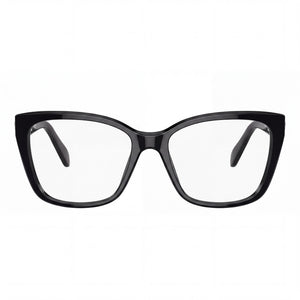 Swarovski SK2008 Square Eyeglasses for Women — front view, Plastic