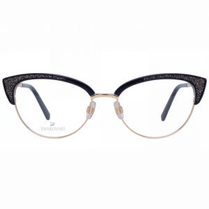 Swarovski Sk5363 Cat Eye Eyeglasses for Women — front view, Plastic;Metal