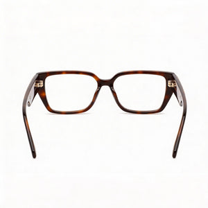 Swarovski Sk5446 Rectangle Eyeglasses for Women — interior view, Polycarbonate demo lenses
