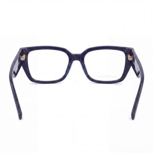 Swarovski Sk5446 Rectangle Eyeglasses for Women — interior view, Polycarbonate demo lenses