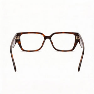 Swarovski Sk5446 Rectangle Eyeglasses for Women — interior view, Polycarbonate demo lenses
