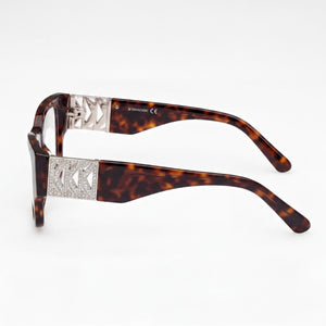 Swarovski SK5473 Cat Eye Eyeglasses for Women — front view, Plastic