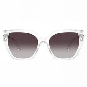 Swarovski Sk6044u Hexagonal Sunglasses for Women — front view, Plastic frame