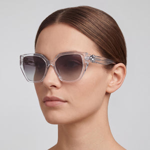 Swarovski Sk6044u Transparent Sunglasses Women — lifestyle wear, park strolls