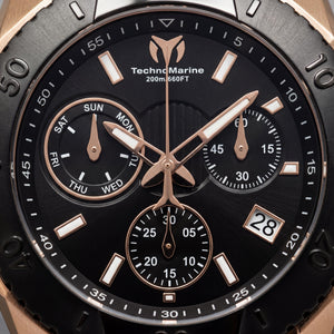 TechnoMarine Men's Watch — front view, Quartz movement 48mm