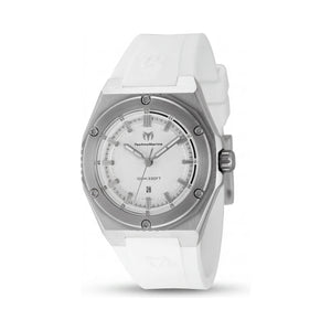 TechnoMarine CORAL Legacy TM-416049 Silver Dial Stainless Steel Women's Watch, 36mm