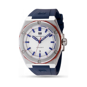 TechnoMarine Coral Legacy TM-416091 Silver Dial Stainless Steel Unisex Watch, 45mm
