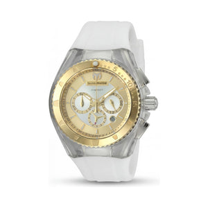 TechnoMarine Cruise Dream 116002 White Dial Stainless Steel Women's Watch, 37mm