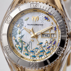 TechnoMarine Cruise Dream TM-115117 for Women Watch — front view, Swiss-quartz movement 40mm