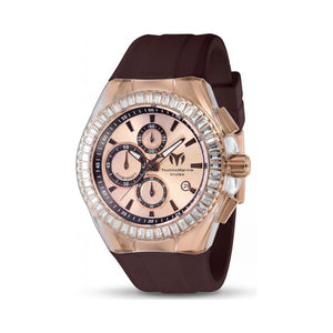TechnoMarine Cruise TM-121166 Brown Stainless Steel Unisex Watch, 45mm
