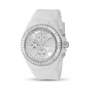 TechnoMarine Cruise TM-121181 White Stainless Steel Unisex Watch, 45mm