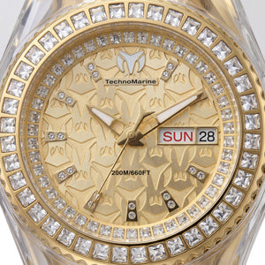 Technomarine Cruise TM-125040 Unisex Watch — front view, Quartz movement 40mm