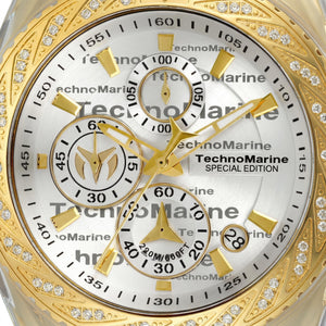 TechnoMarine Men's Watch — front view, Quartz movement 44mm