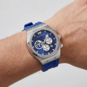 TechnoMarine Japanese Men's Watch — side view, Stainless Steel case 45mm