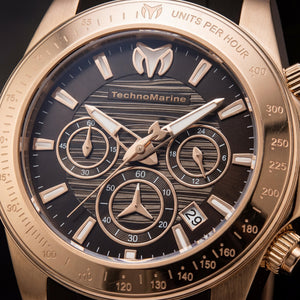 TechnoMarine Manta TM-219038 Men's Watch — front view, Quartz movement 42mm