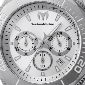 TechnoMarine Manta TM-224015 Men's Watch — front view, Quartz movement 49mm
