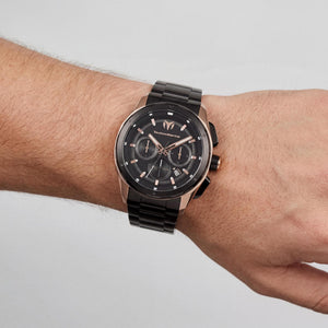 TechnoMarine Ocean Nomad TM-318092 Unisex Watch — side view, Stainless Steel case 43mm