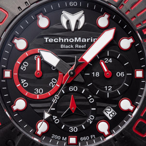 TechnoMarine Reef TM-523010 Men's Watch — front view, Quartz movement 45mm