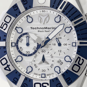 TechnoMarine Reef TM-523013 Men's Watch — front view, Quartz movement 45mm