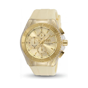 TechnoMarine TM-115215 White Gold Ion-Plated Men's Watch, 45mm