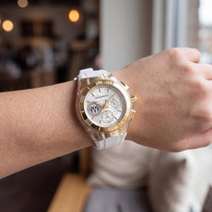 TechnoMarine TM-118133 Women's Watch — wrist wear, Silicone band everyday timepiece